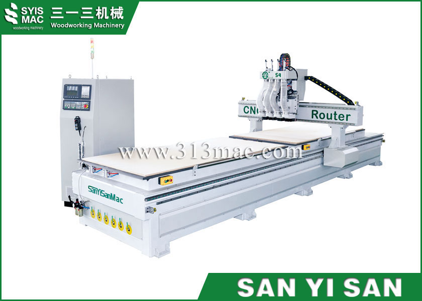 S4 雙工位四工序數(shù)控開(kāi)料機(jī)